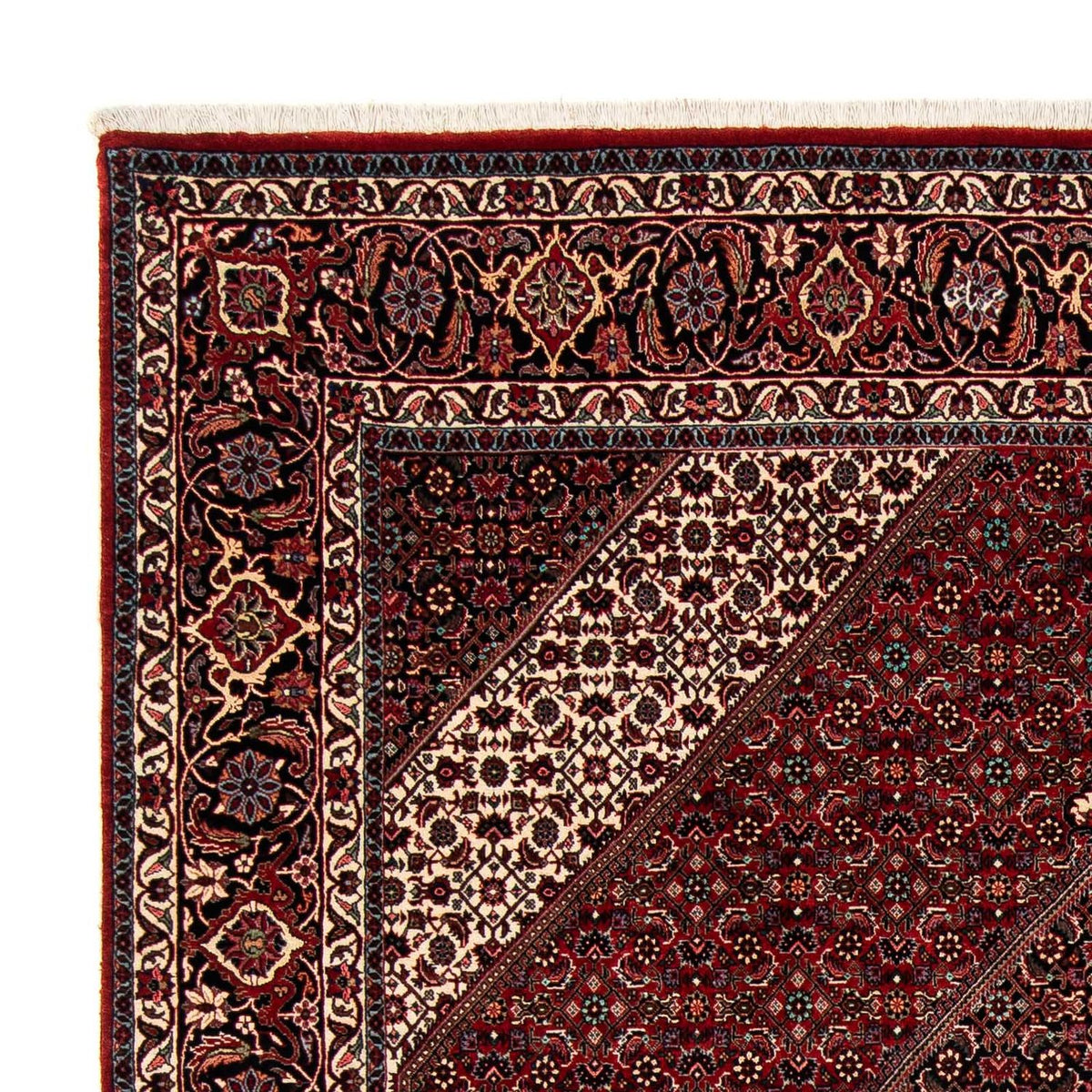 Tappeto Persero - Bidjar - 258 x 202 cm - rosso scuro