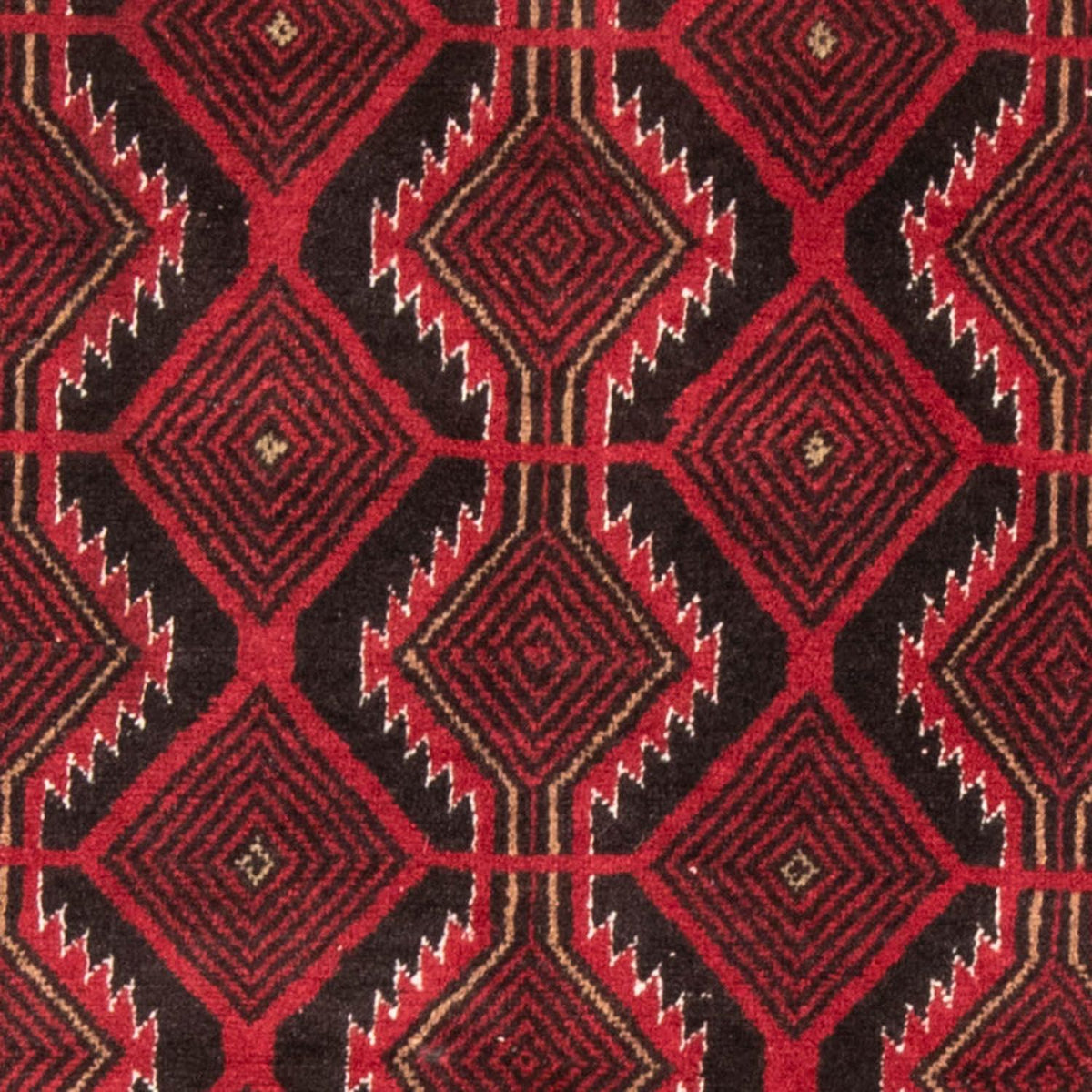 Tappeto corsia Tappeto Belutsch - 184 x 103 cm - rosso