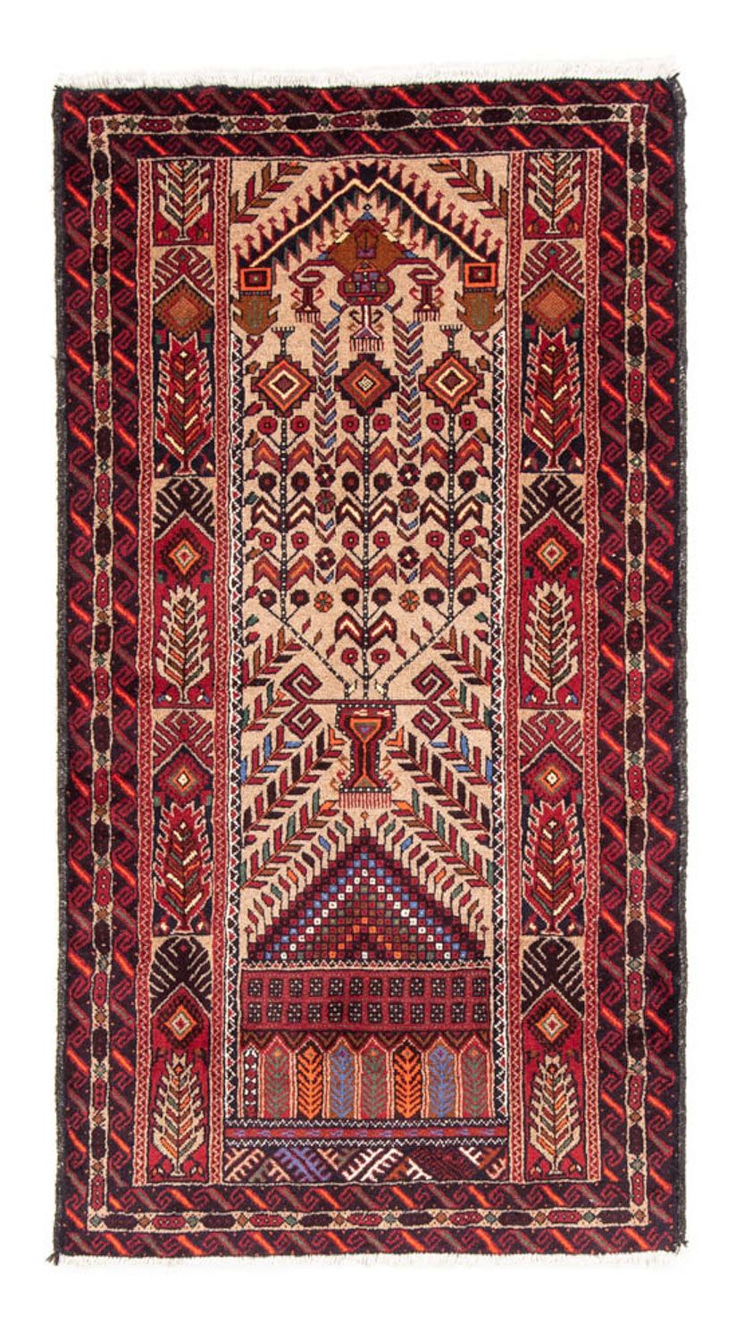 Tappeto corsia Tappeto Belutsch - 195 x 99 cm - multicolore