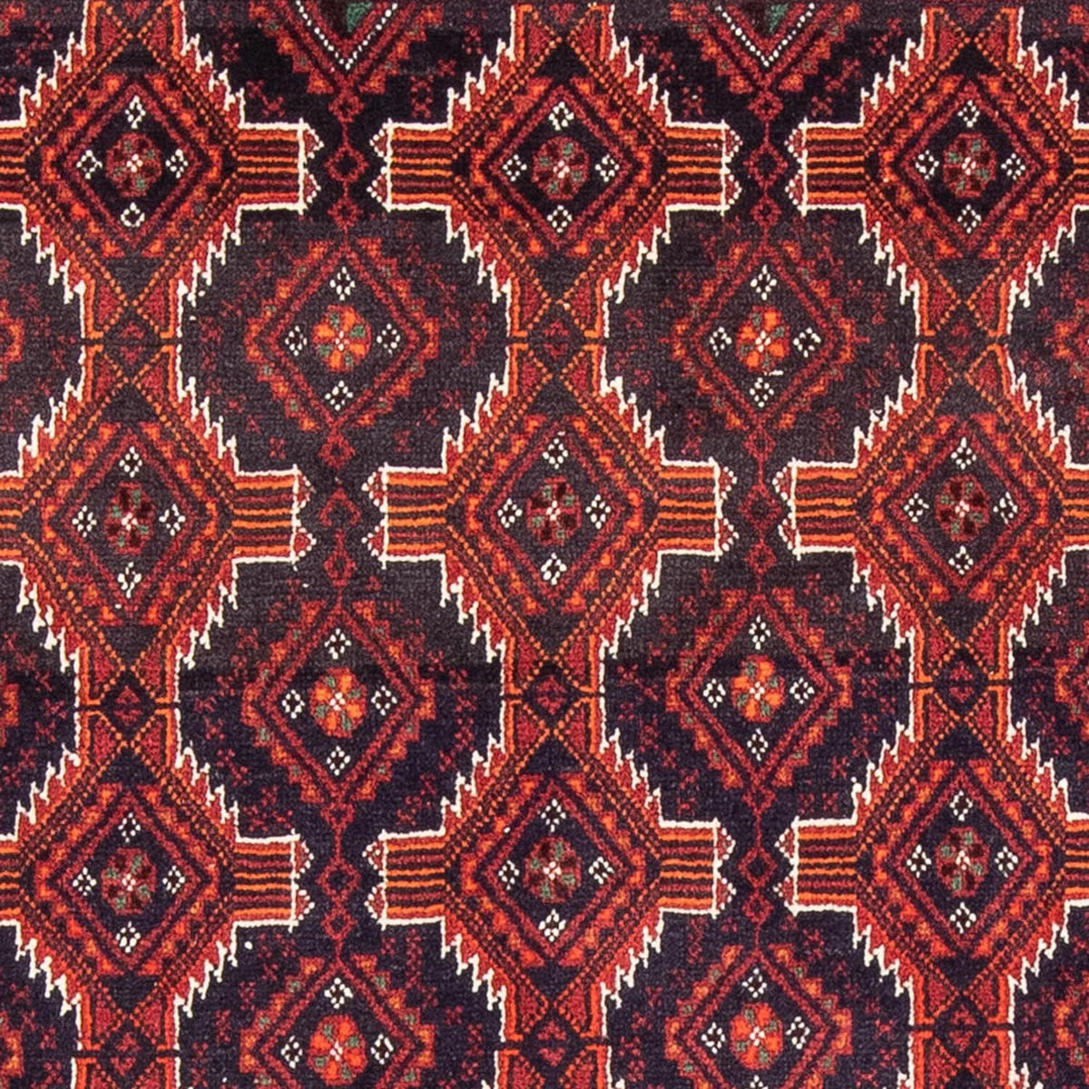 Tappeto corsia Tappeto Belutsch - 176 x 98 cm - rosso
