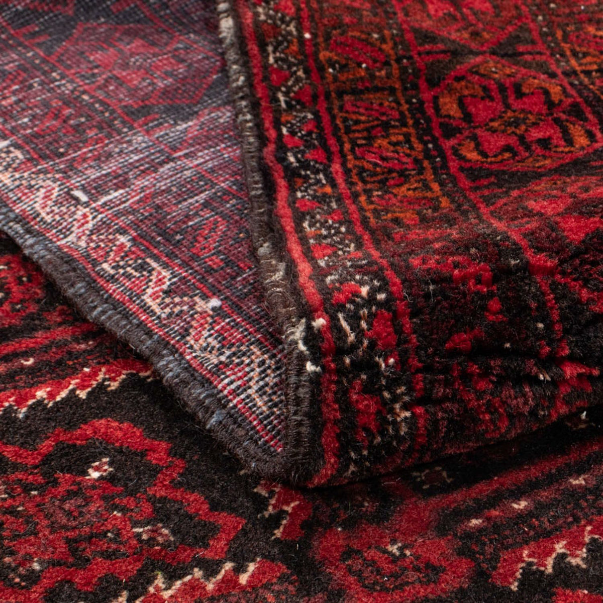 Tappeto corsia Tappeto Belutsch - 230 x 125 cm - rosso