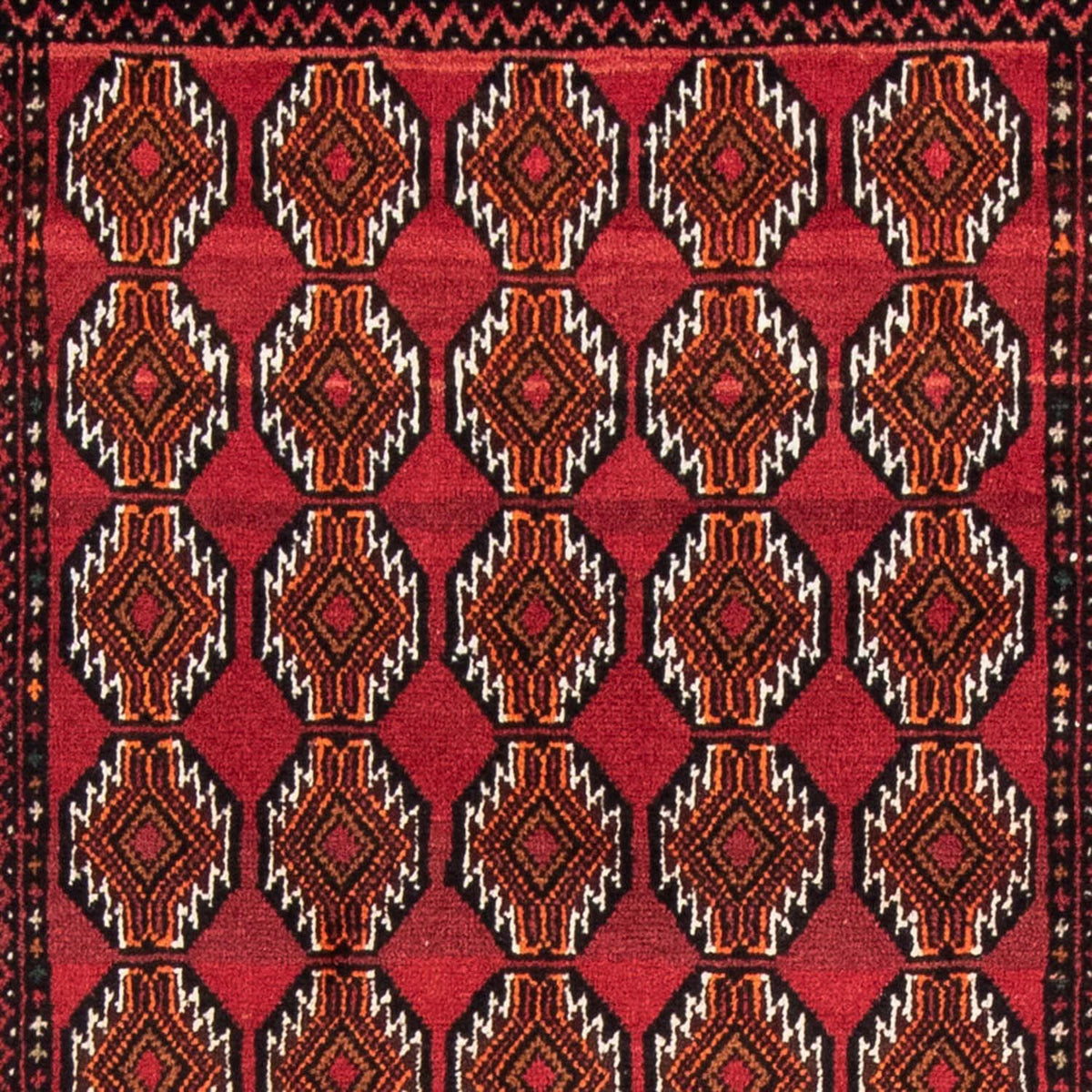 Tappeto corsia Tappeto Belutsch - 186 x 104 cm - rosso