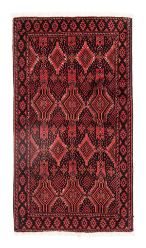 Tappeto corsia Tappeto Belutsch - 189 x 104 cm - rosso
