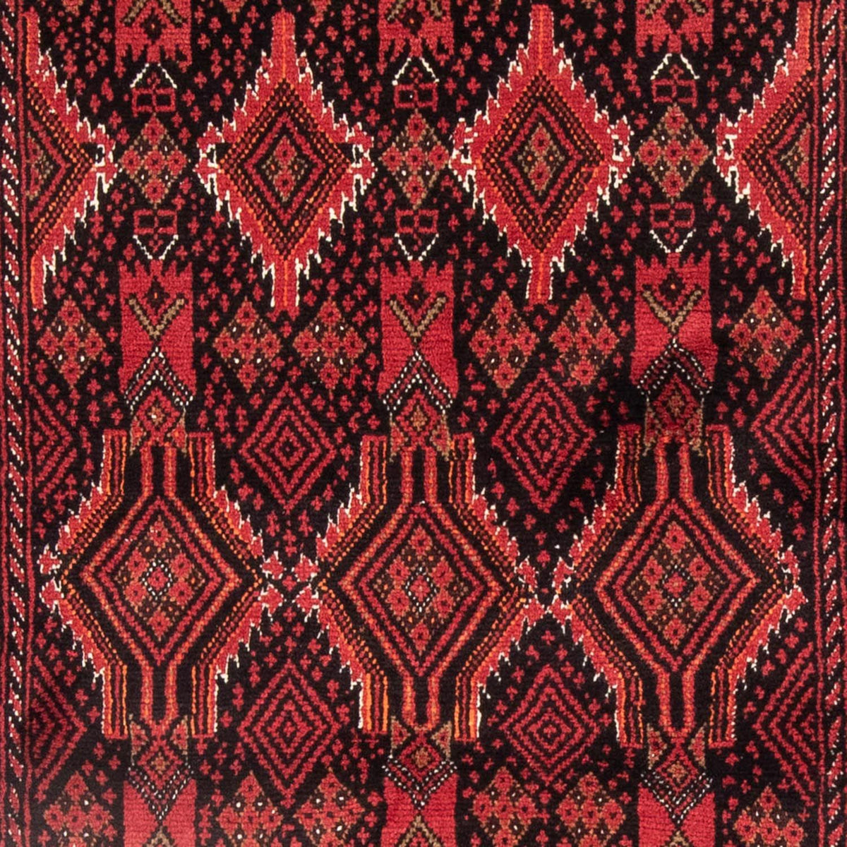 Tappeto corsia Tappeto Belutsch - 189 x 104 cm - rosso