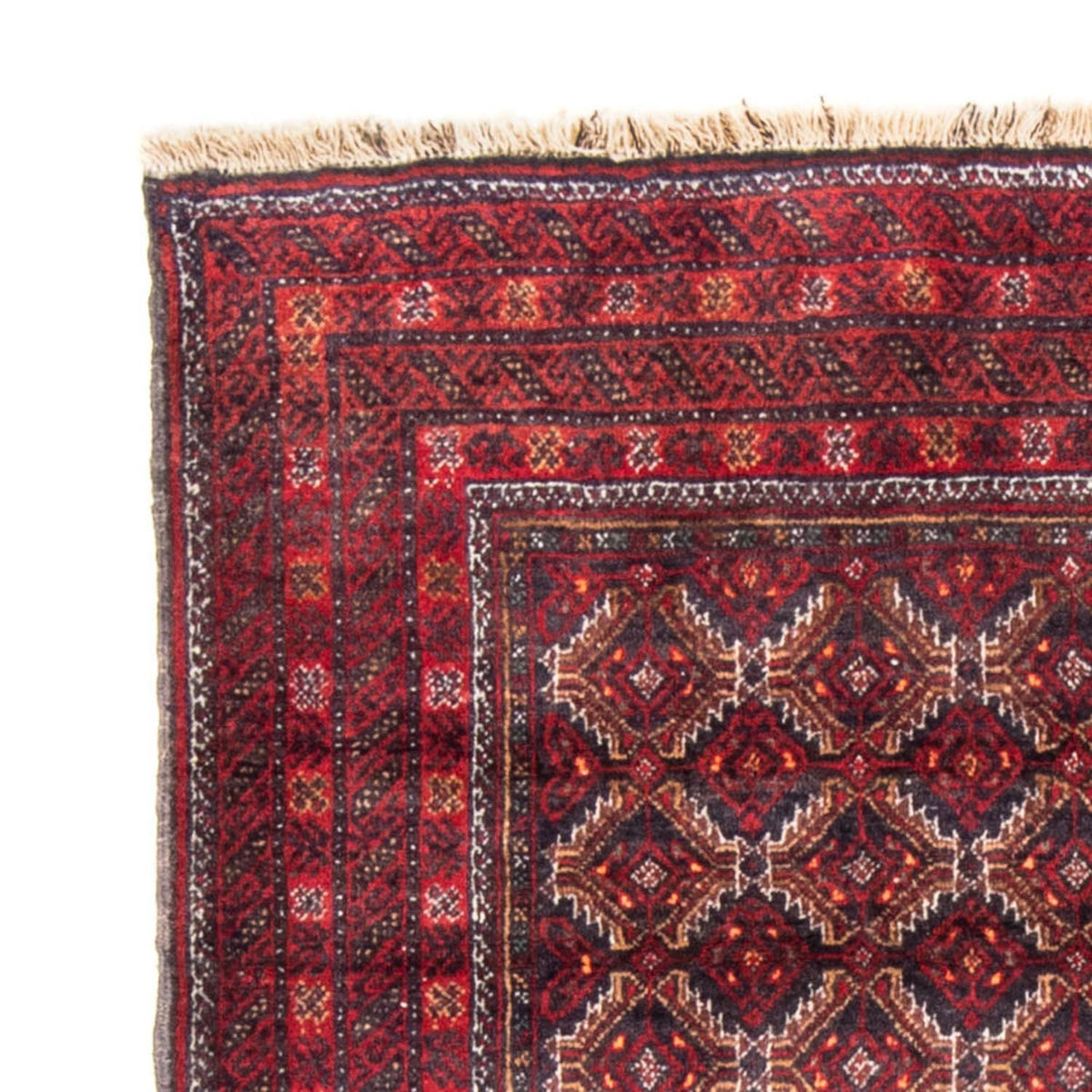 Tappeto corsia Tappeto Belutsch - 206 x 107 cm - rosso