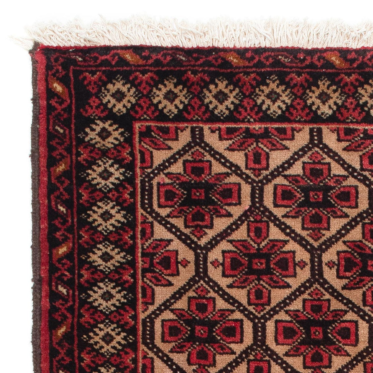 Tappeto Belutsch - 146 x 84 cm - marrone chiaro