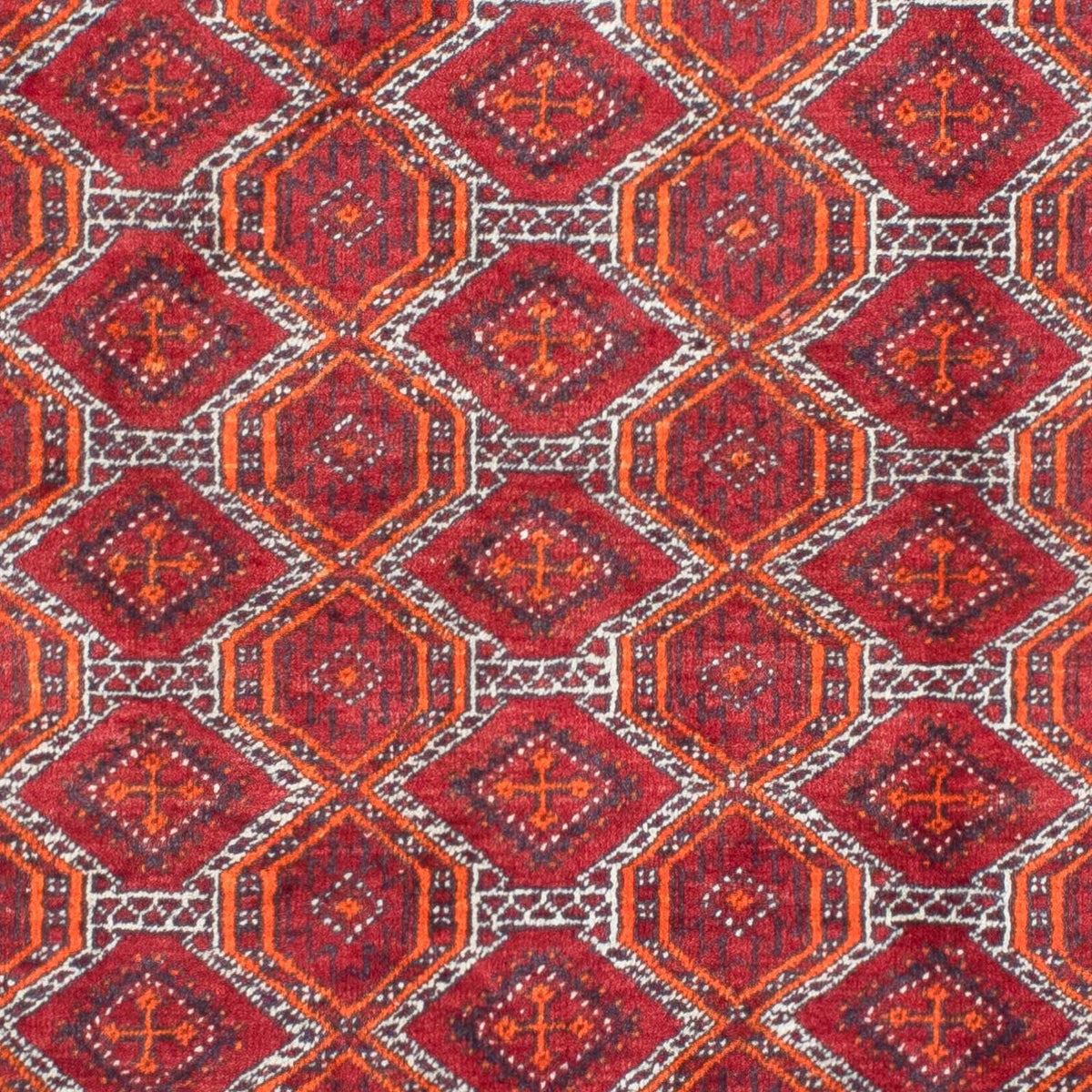 Tappeto corsia Tappeto Belutsch - 180 x 91 cm - rosso