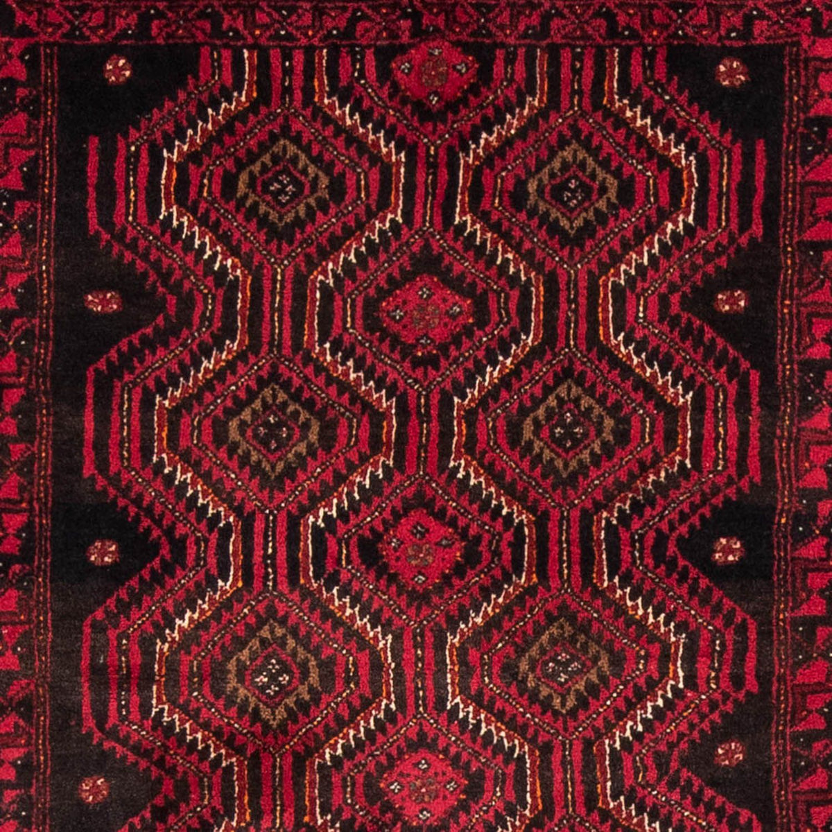 Tappeto corsia Tappeto Belutsch - 180 x 96 cm - rosso