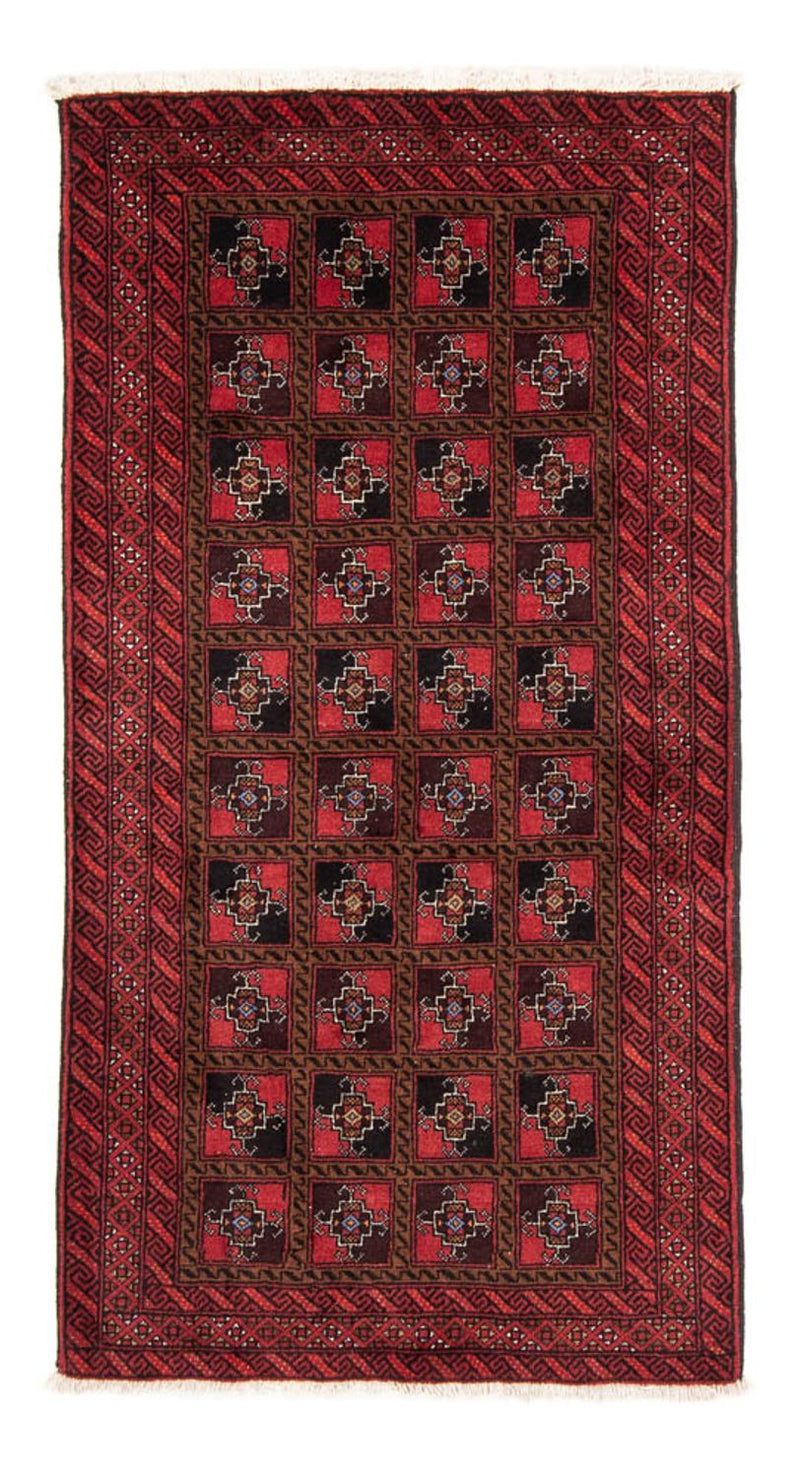Tappeto corsia Tappeto Belutsch - 197 x 104 cm - rosso