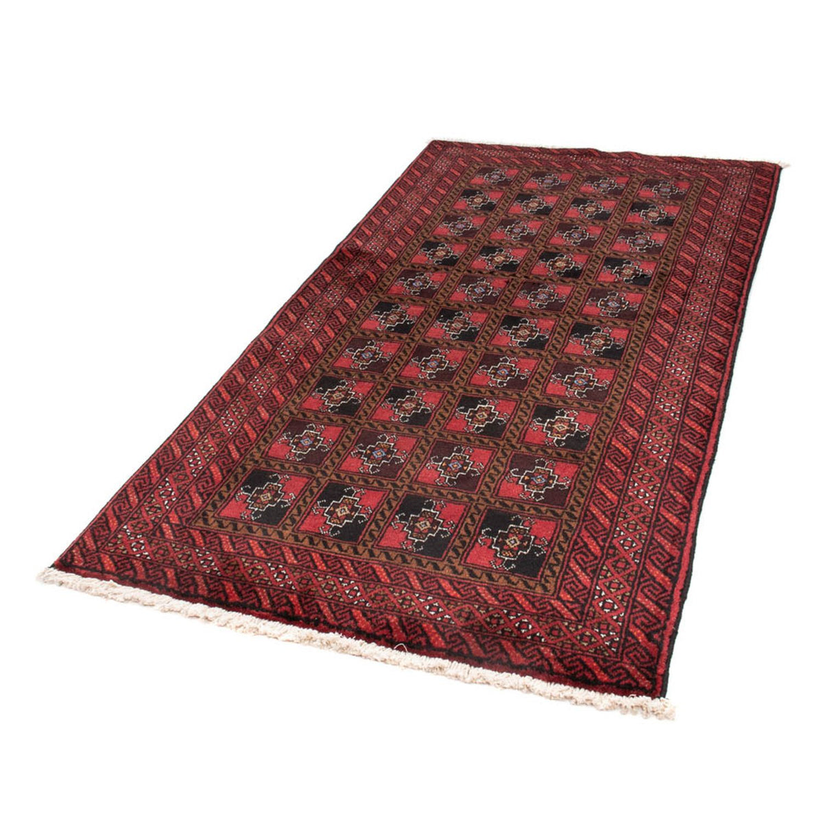 Tappeto corsia Tappeto Belutsch - 197 x 104 cm - rosso
