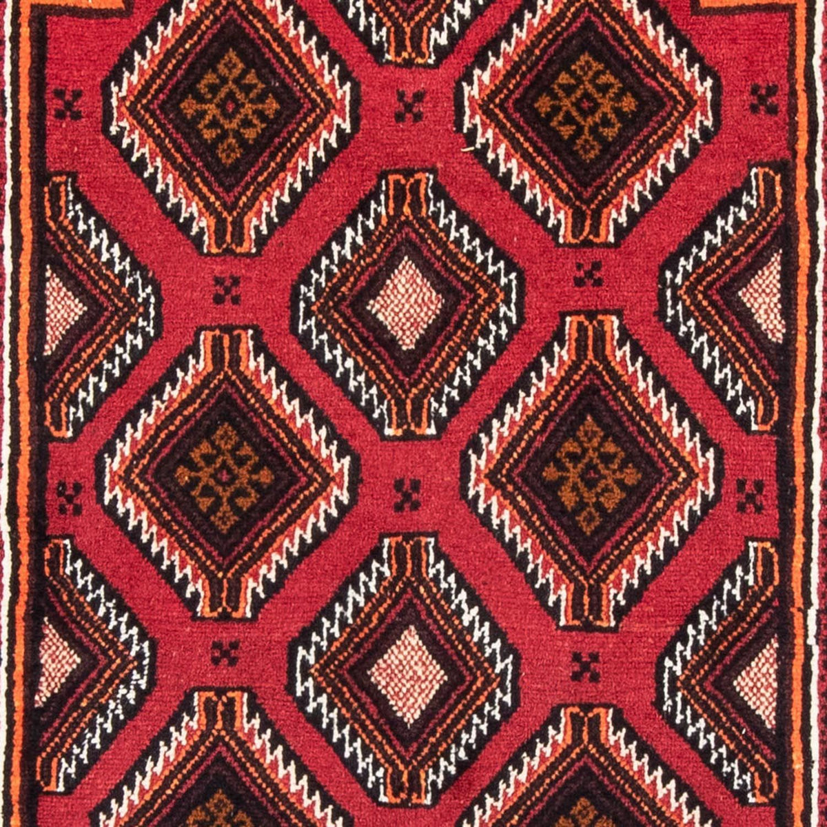 Tappeto corsia Tappeto Belutsch - 194 x 104 cm - rosso