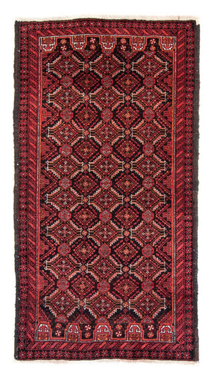 Tappeto corsia Tappeto Belutsch - 180 x 93 cm - rosso