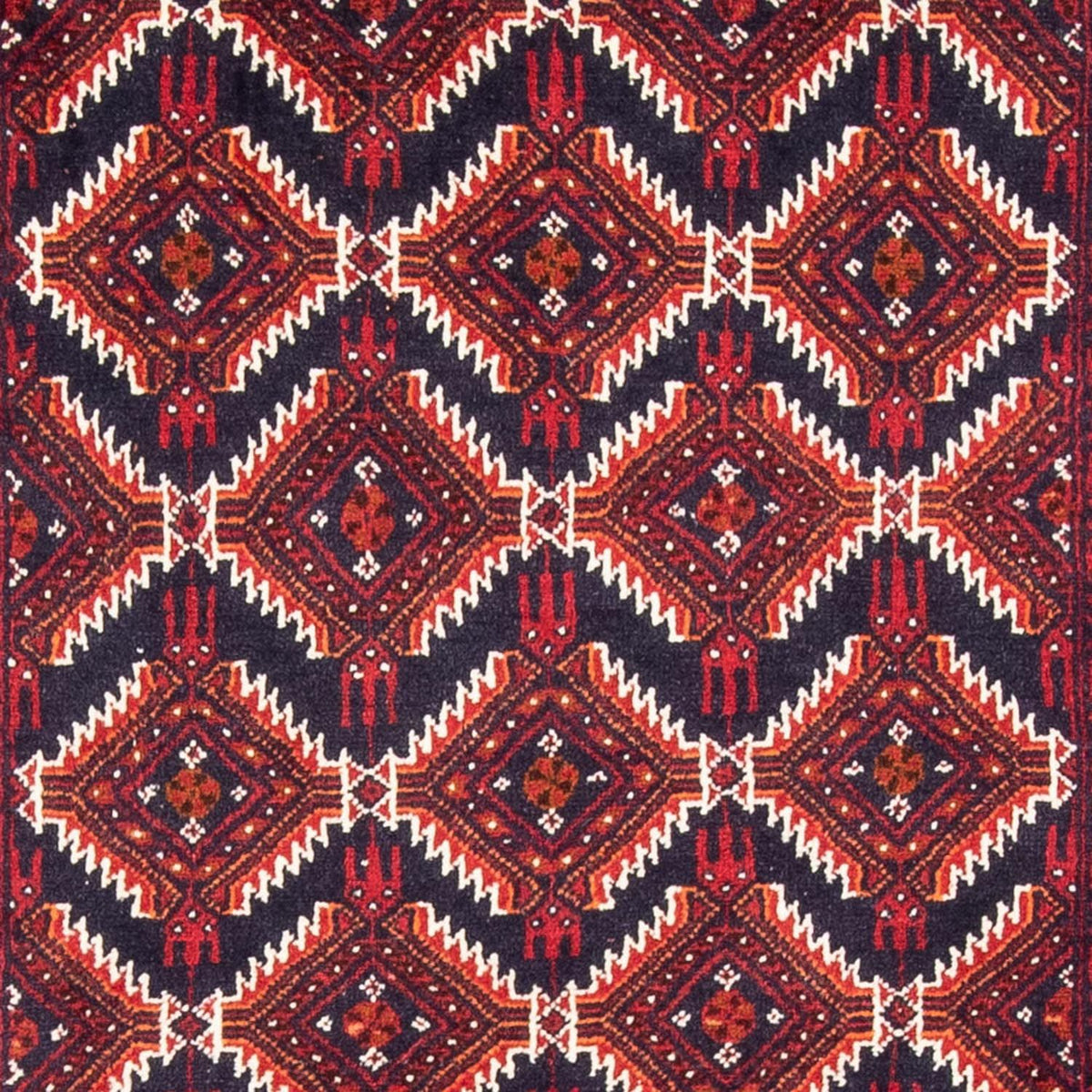 Tappeto corsia Tappeto Belutsch - 175 x 94 cm - rosso