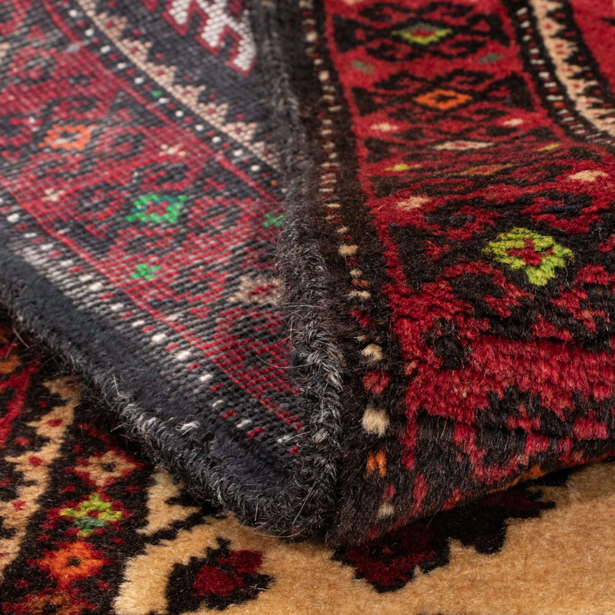 Tappeto corsia Tappeto Belutsch - 187 x 102 cm - rosso