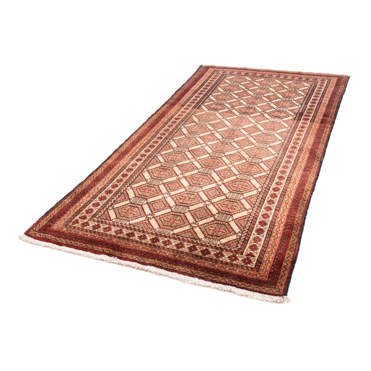 Tappeto corsia Tappeto Belutsch - 222 x 111 cm - beige