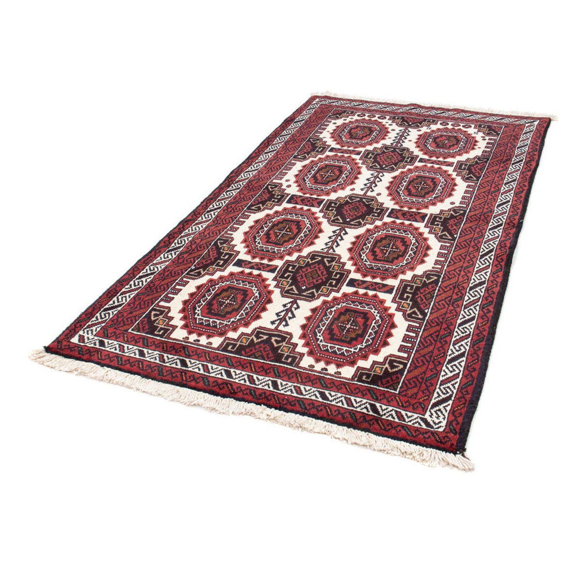Tappeto corsia Tappeto Belutsch - 180 x 103 cm - rosso