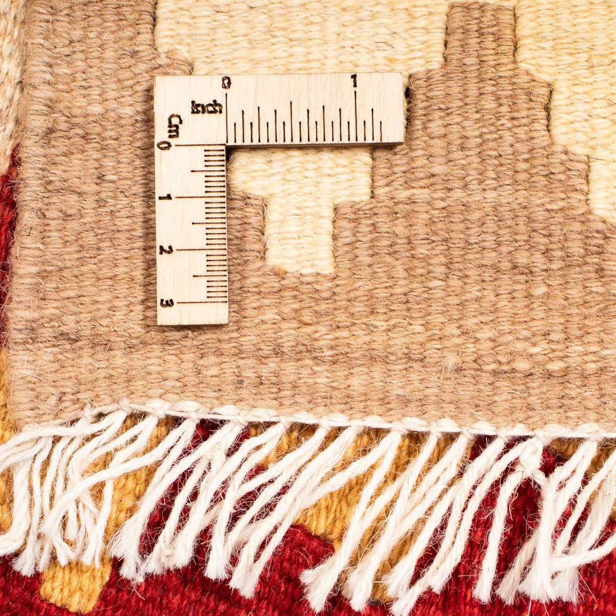 Tappeto Kelim - Orientale - 252 x 178 cm - rosso scuro