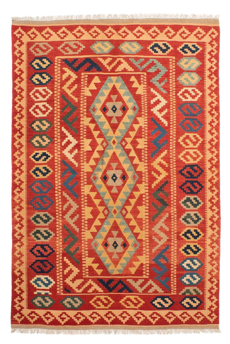 Tappeto Kelim - Orientale - 245 x 174 cm - rosso