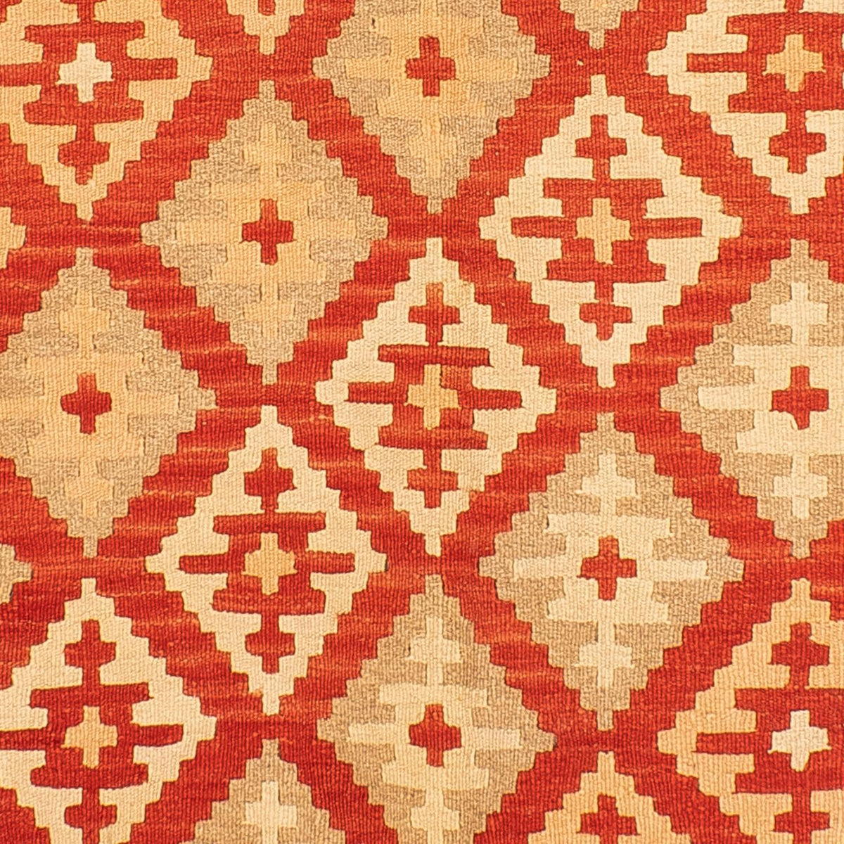 Tappeto Kelim - Orientale - 206 x 152 cm - rosso scuro