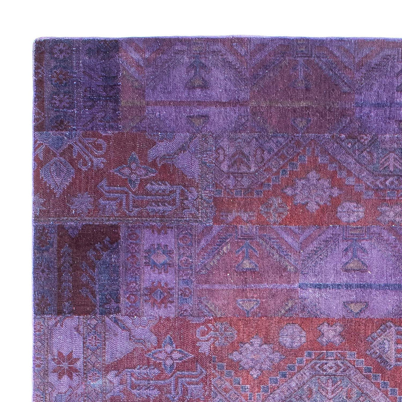 Tappeto Patchwork - 299 x 239 cm - viola