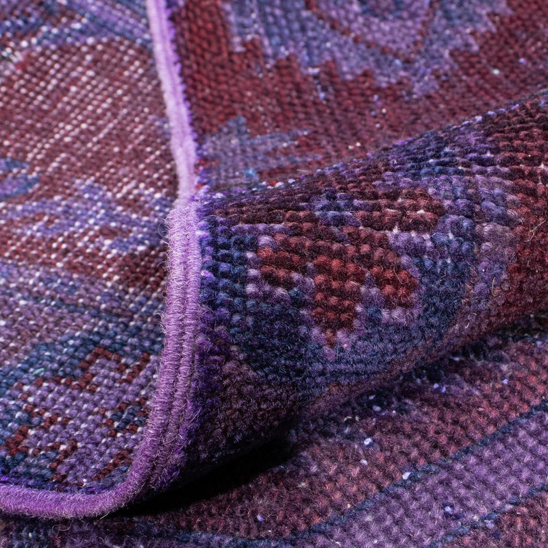 Tappeto Patchwork - 299 x 239 cm - viola