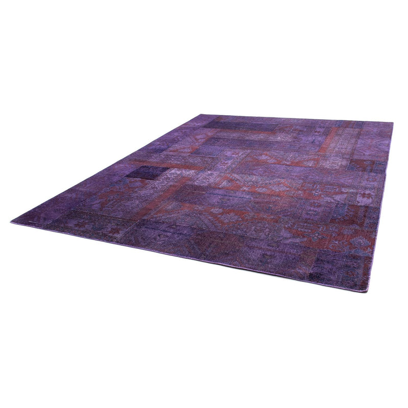 Tappeto Patchwork - 299 x 239 cm - viola