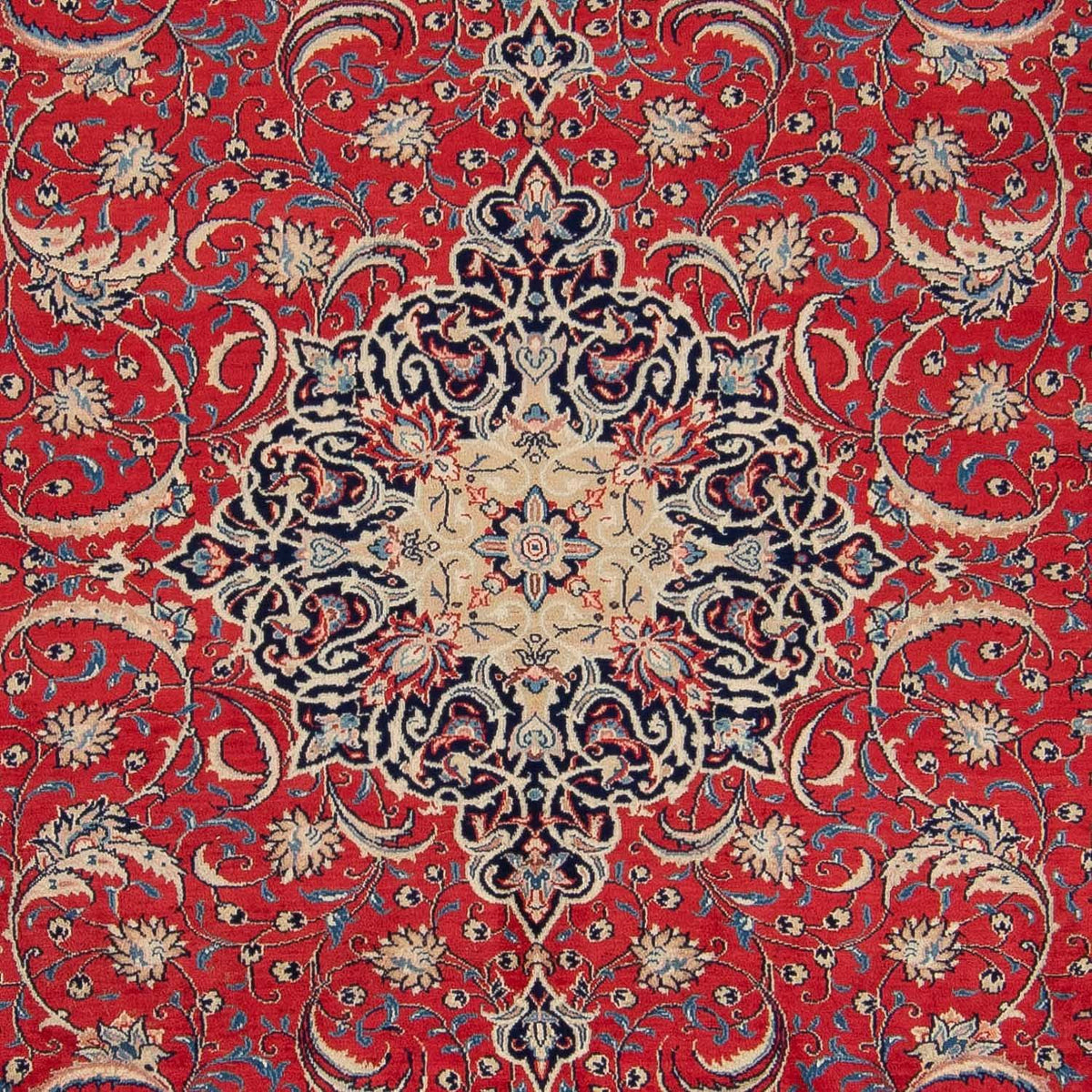 Tappeto Patchwork - 355 x 270 cm - rosso chiaro