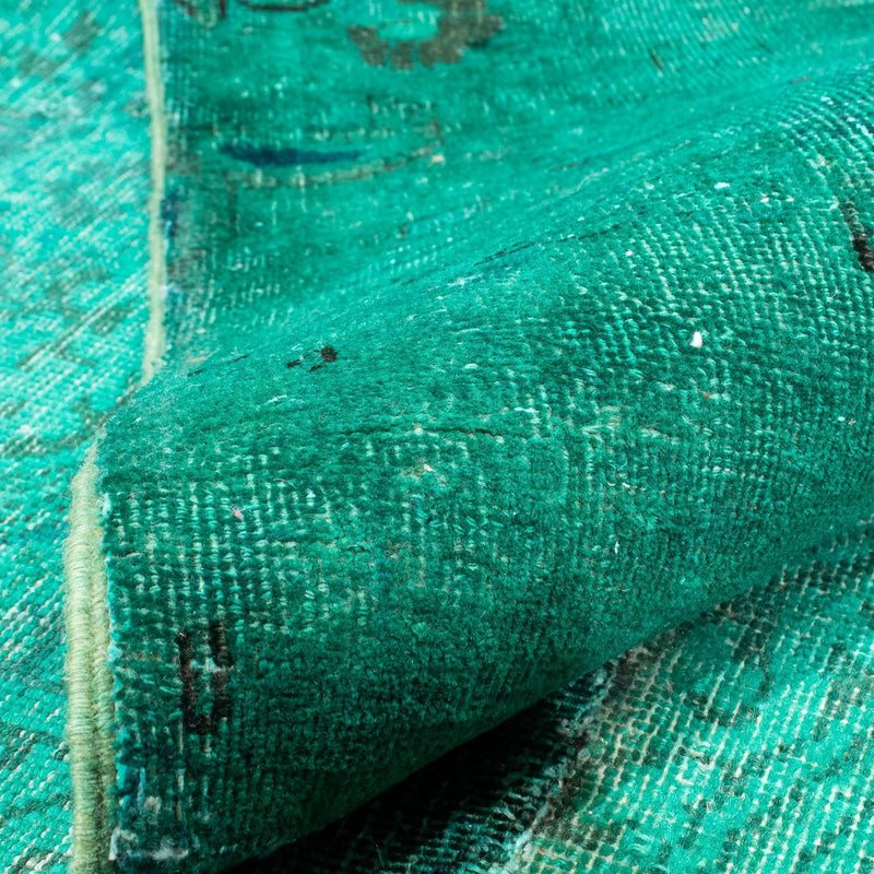 Tappeto Patchwork - 297 x 231 cm - turchese