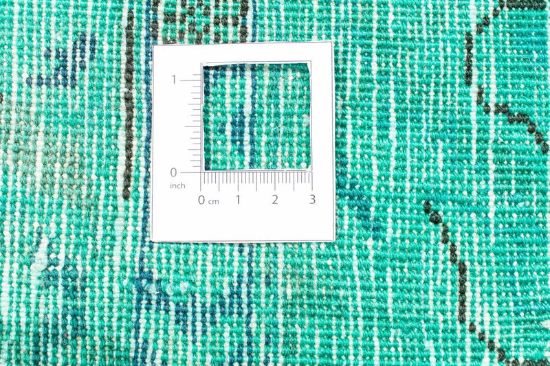 Tappeto Patchwork - 297 x 231 cm - turchese