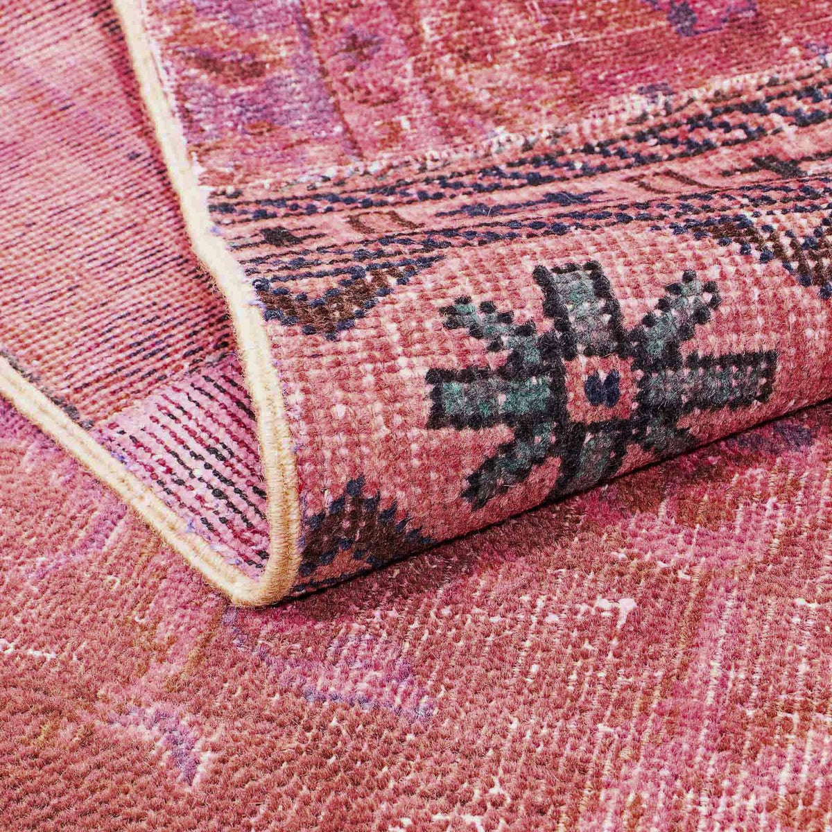 Tappeto Patchwork - 241 x 151 cm - multicolore