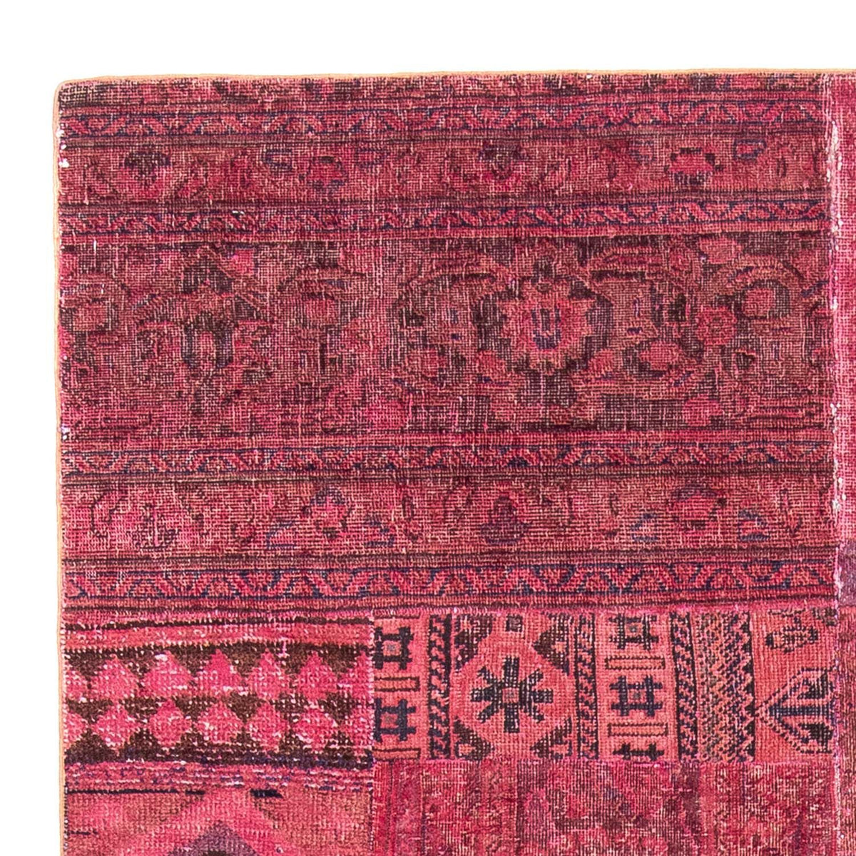 Tappeto Patchwork - 237 x 151 cm - multicolore