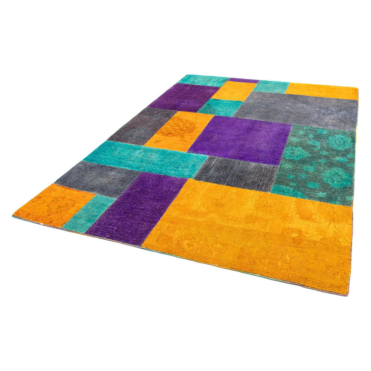 Tappeto Patchwork - 232 x 164 cm - multicolore
