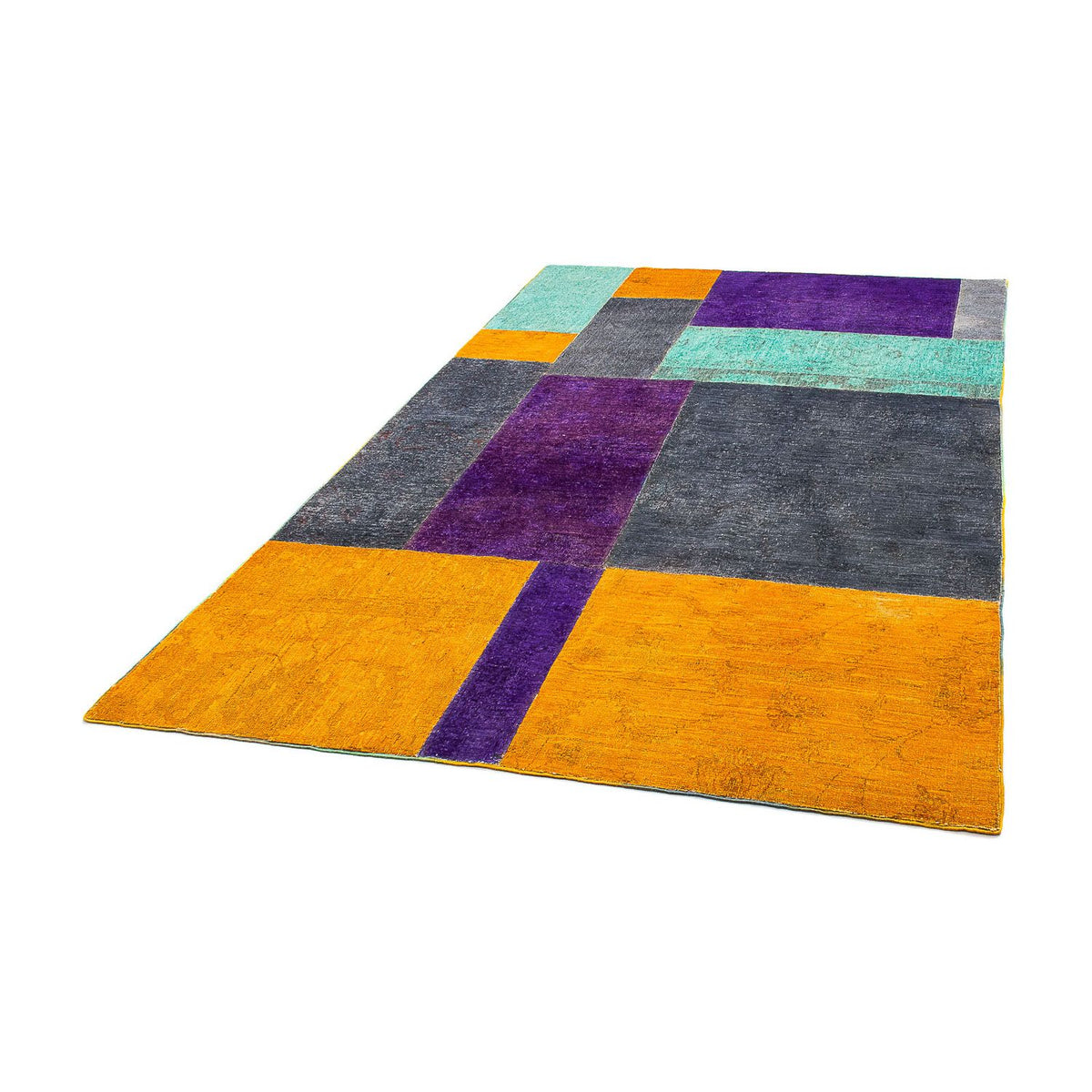 Tappeto Patchwork - 237 x 146 cm - multicolore