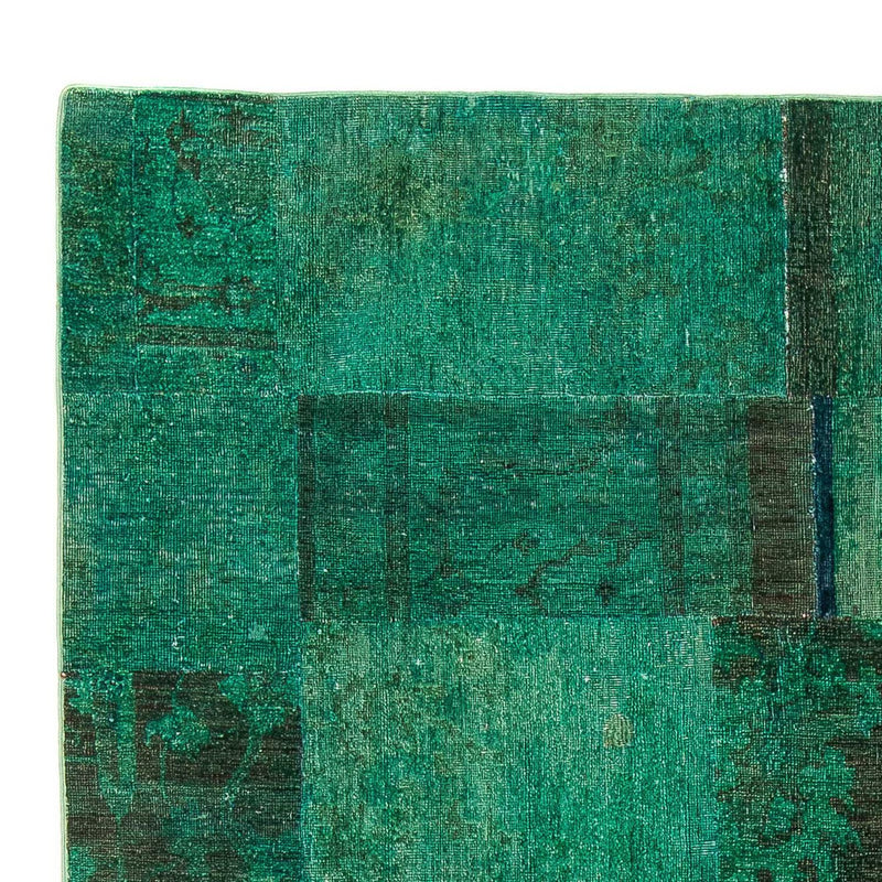 Tappeto Patchwork - 237 x 156 cm - verde
