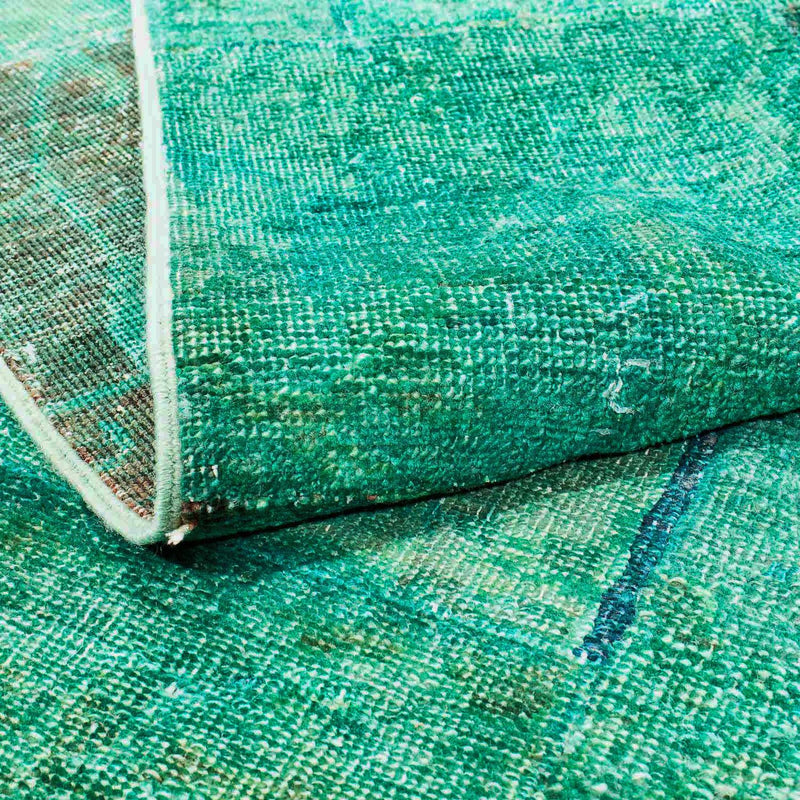 Tappeto Patchwork - 237 x 156 cm - verde