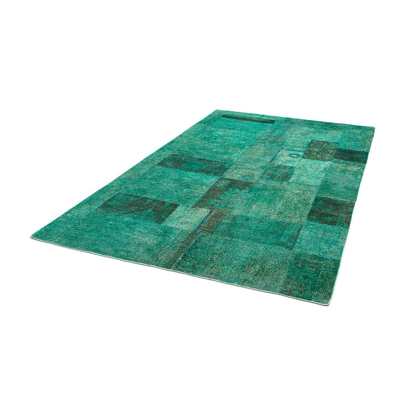 Tappeto Patchwork - 237 x 156 cm - verde