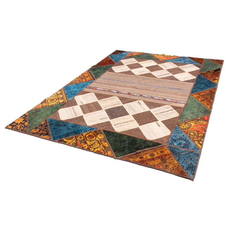 Tappeto Patchwork - 224 x 164 cm - multicolore