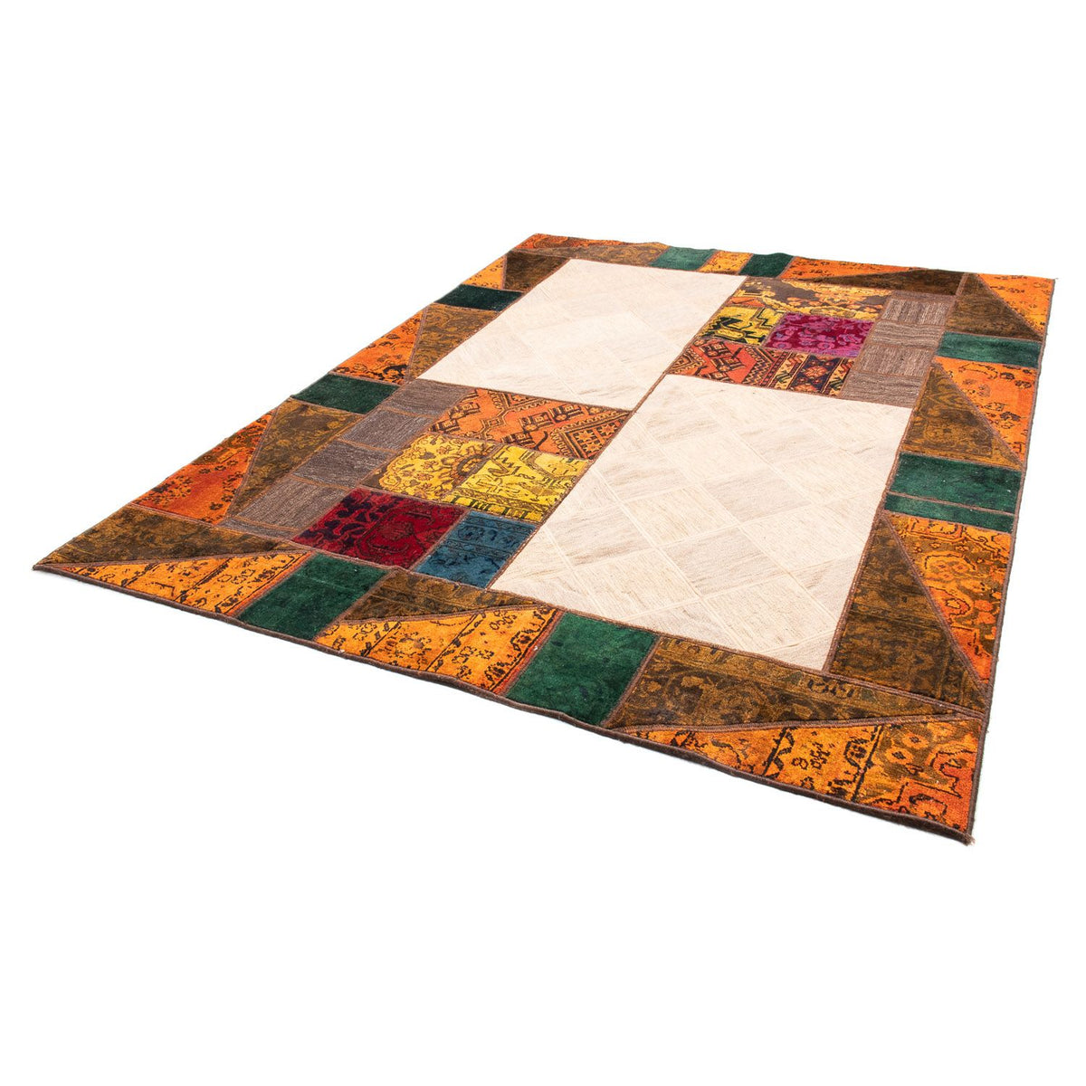 Tappeto Patchwork - 249 x 194 cm - multicolore