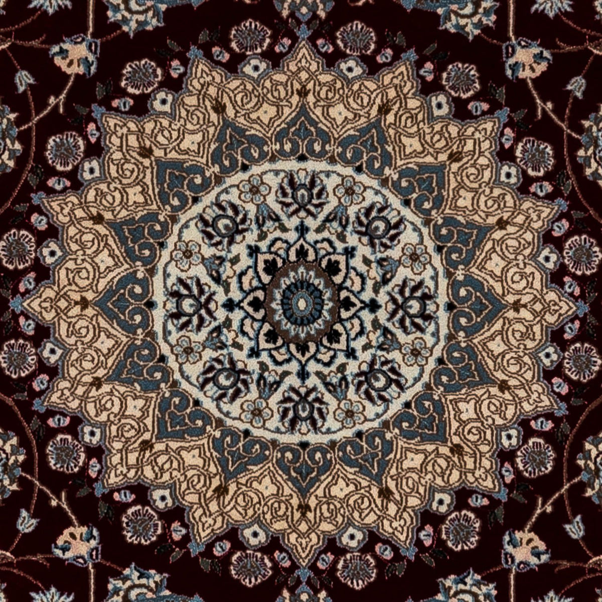 Tappeto Persero - Nain - Reale - 352 x 251 cm - nero