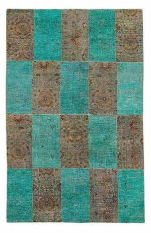 Tappeto Patchwork - 240 x 149 cm - multicolore