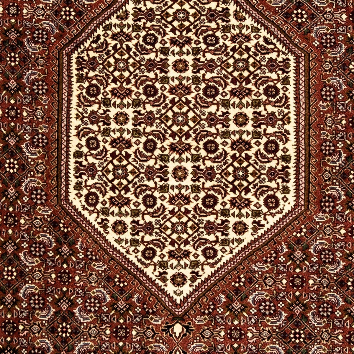 Tappeto corsia Tappeto Persero - Bidjar - 273 x 87 cm - rosso scuro
