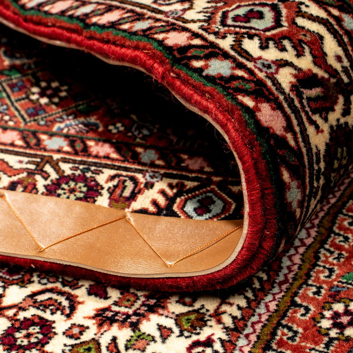 Tappeto corsia Tappeto Persero - Bidjar - 273 x 87 cm - rosso scuro
