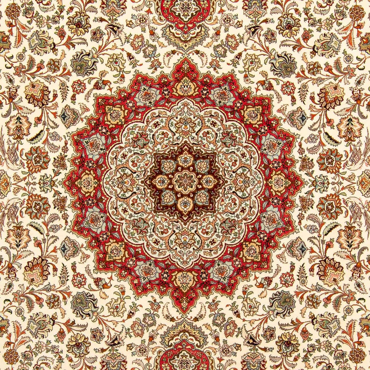 Tappeto Persero - Tabriz - Reale - 406 x 300 cm - rosso
