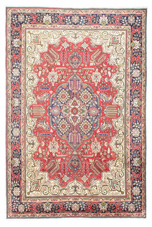 Tappeto Persero - Tabriz - 312 x 207 cm - rosso
