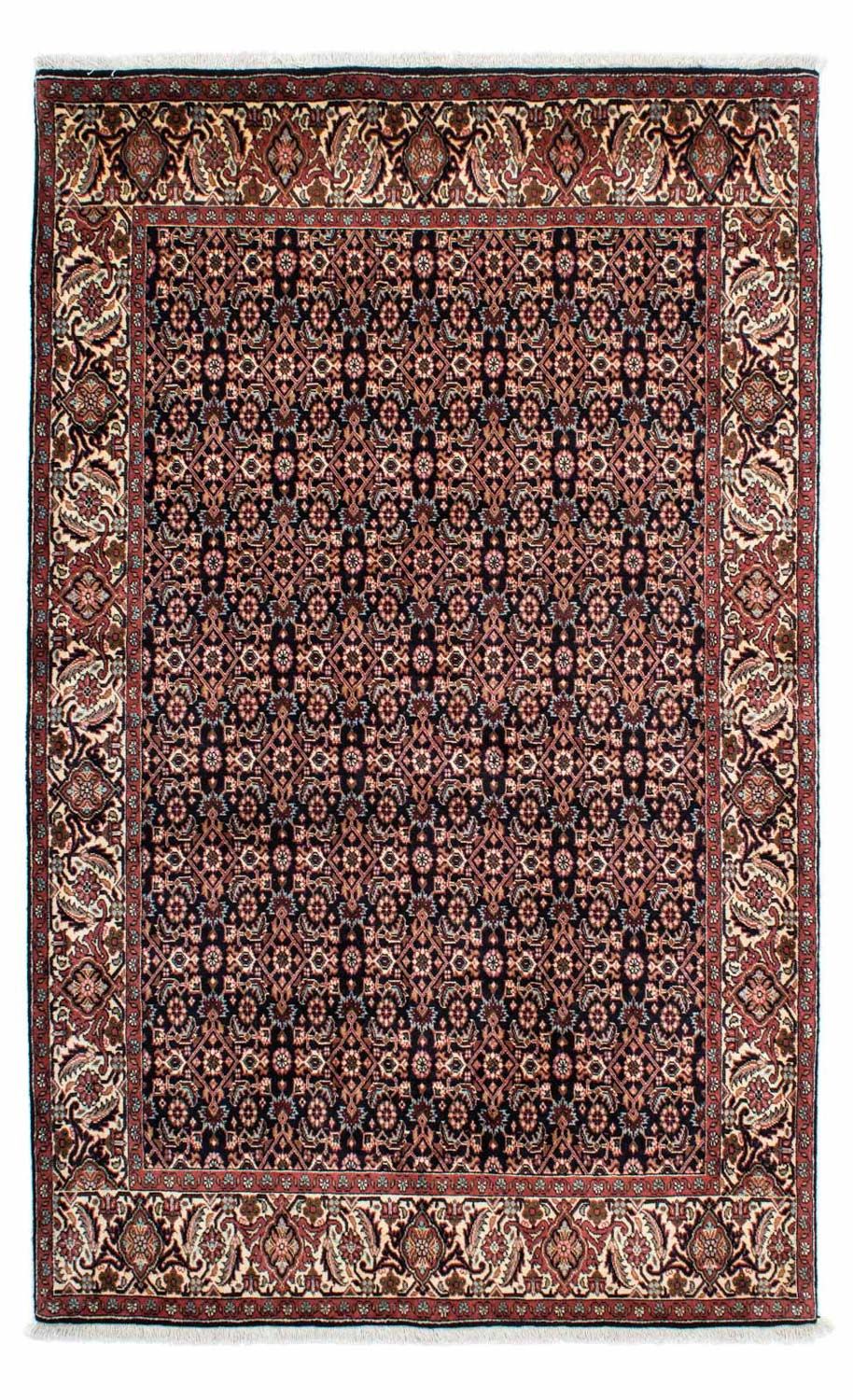 Tappeto Persero - Bidjar - 225 x 140 cm - blu scuro