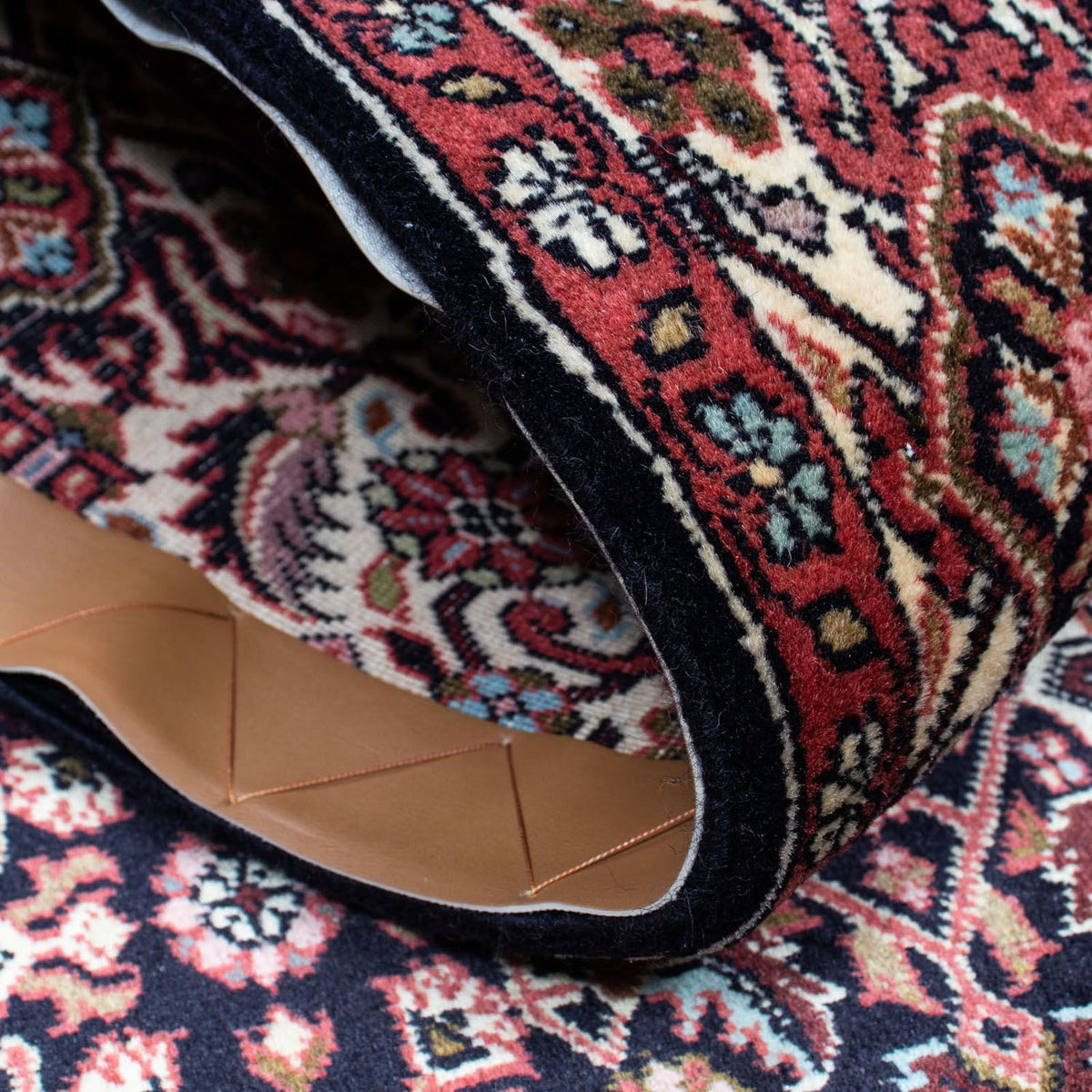 Tappeto Persero - Bidjar - 225 x 140 cm - blu scuro