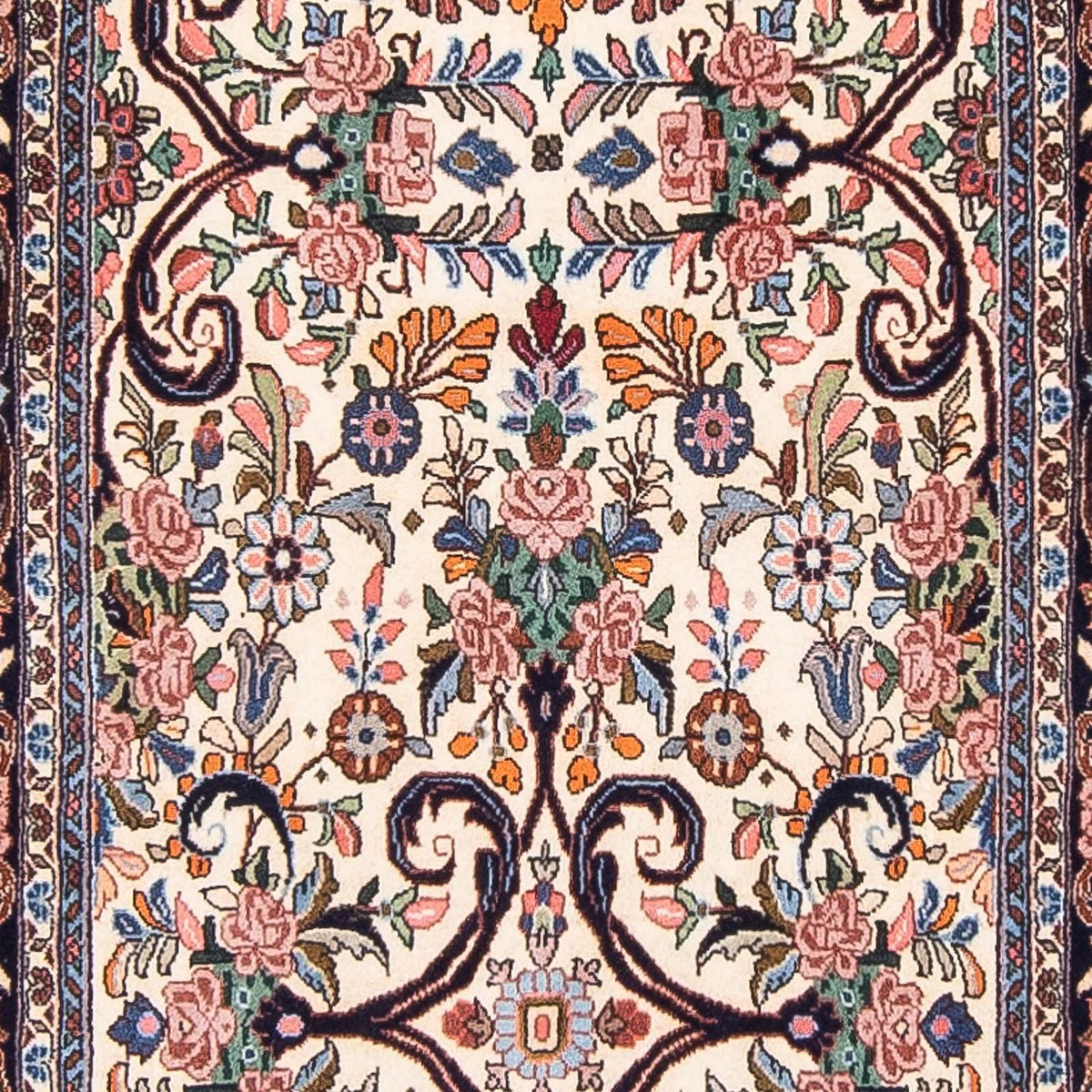 Tappeto corsia Tappeto Persero - Bidjar - 400 x 91 cm - beige