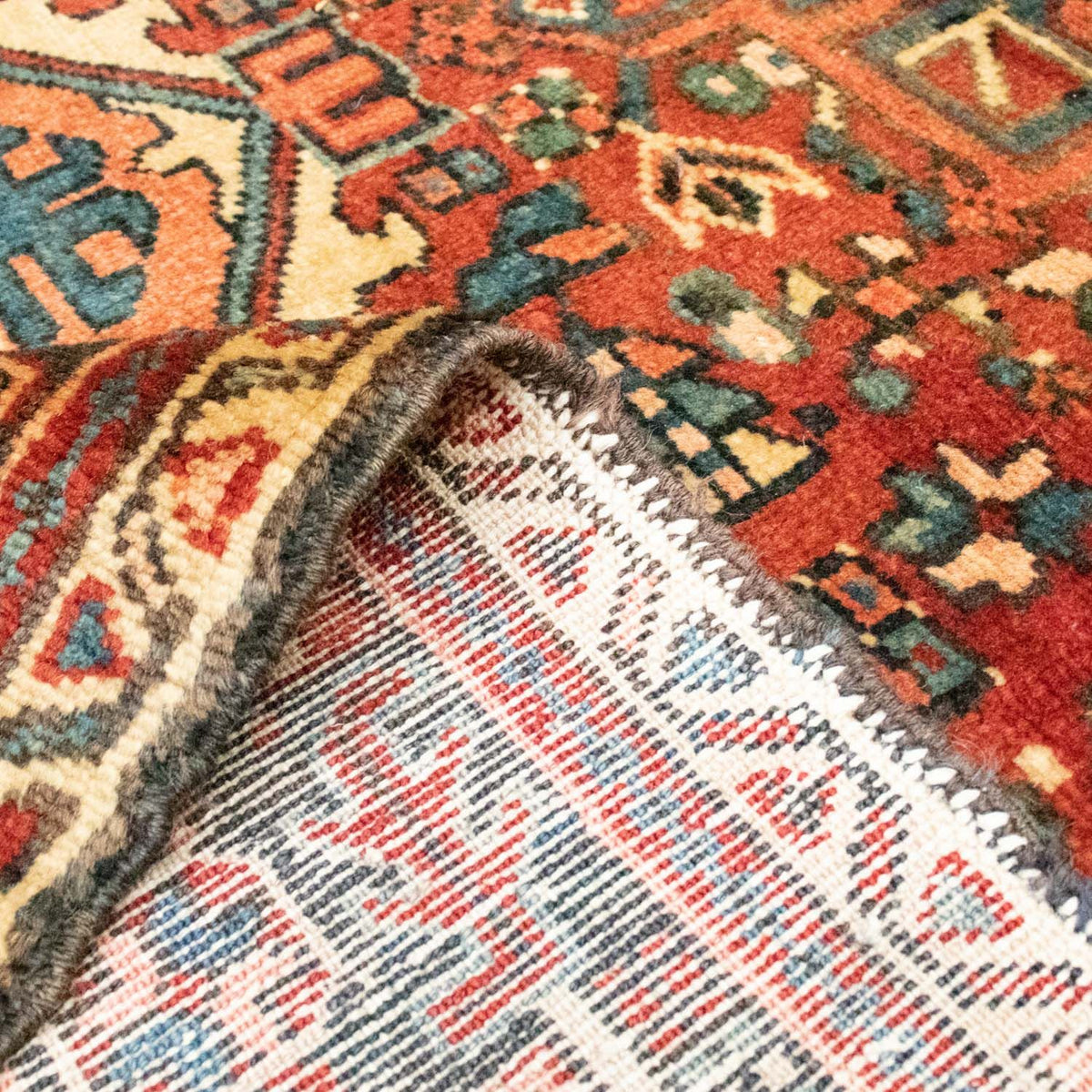 Tappeto Persero - Nomade - 190 x 140 cm - rosso scuro