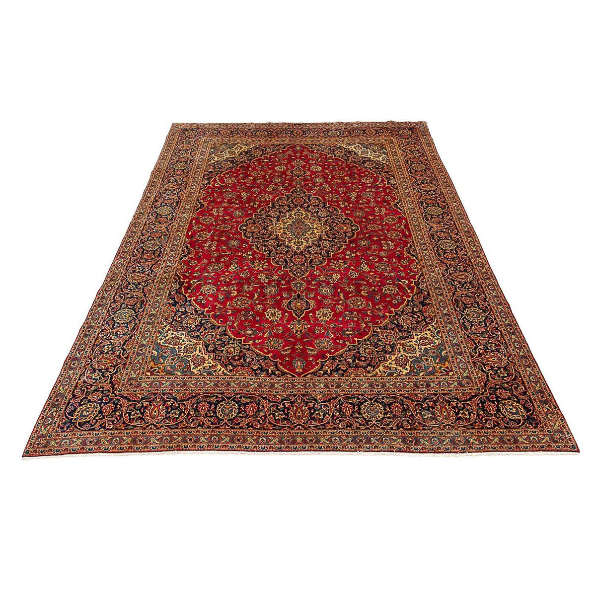 Tappeto Persero - Keshan - 421 x 302 cm - rosso