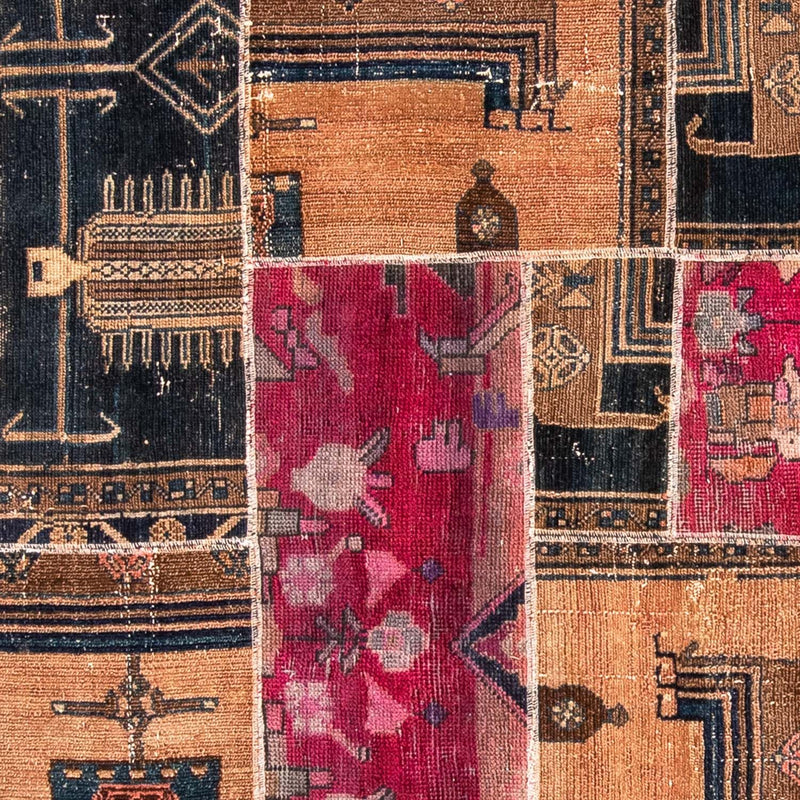 Tappeto Patchwork - 244 x 164 cm - multicolore